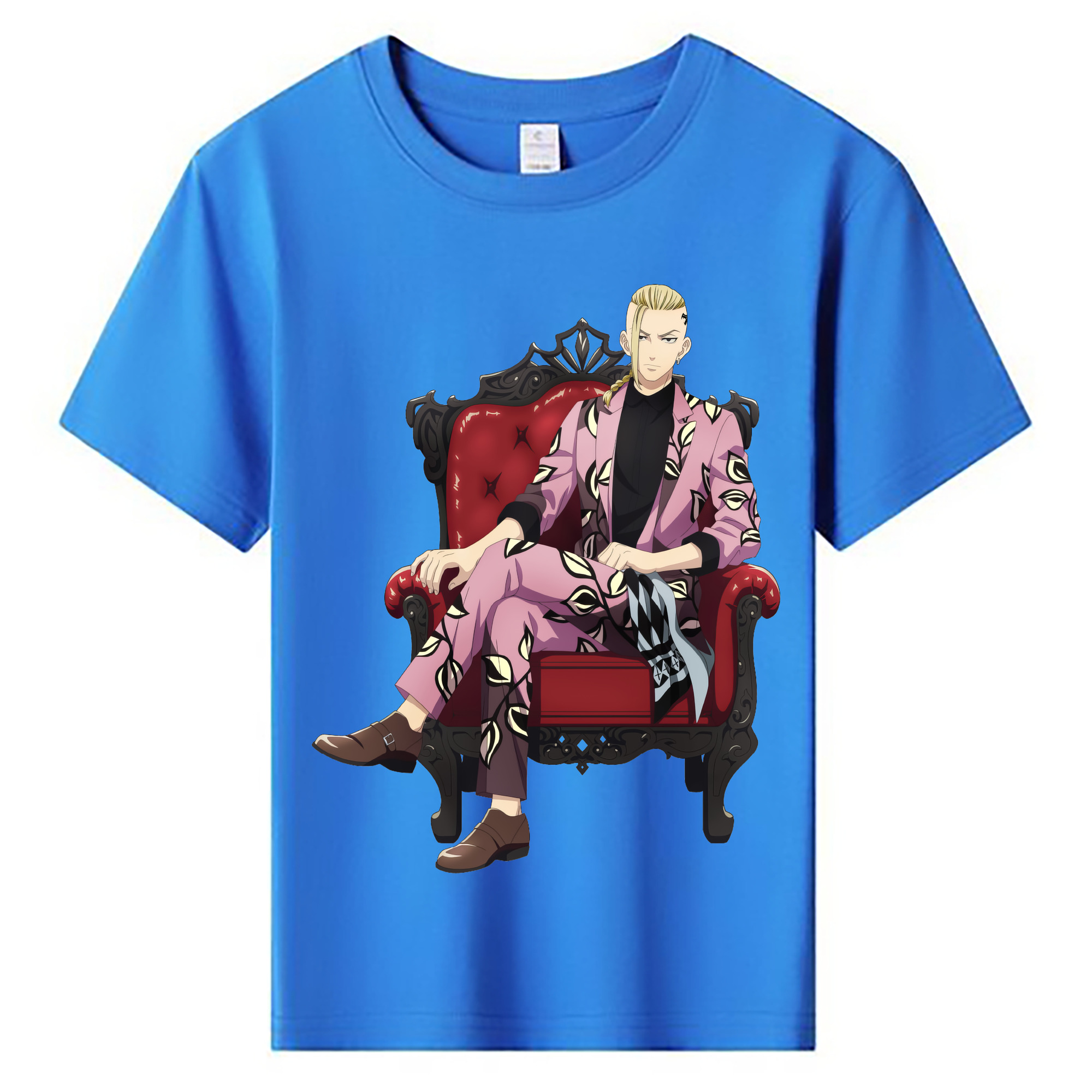 （画像用） 東京リベンジャーズ Tokyo Revengers 綿100％キッズTシャツ（フロントプリント）